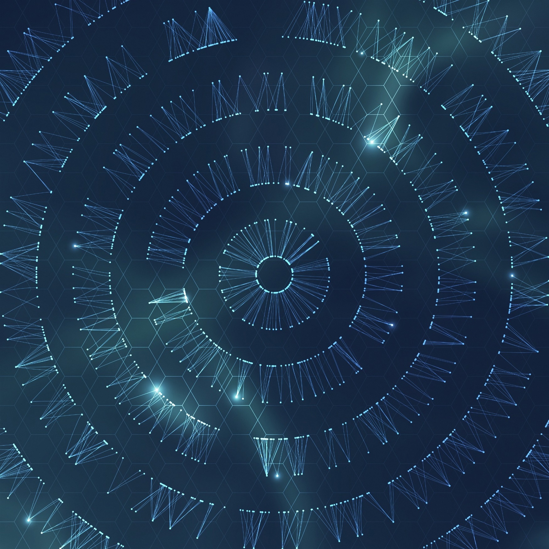 Random Quantum Clocks to Probe the Foundations of Time