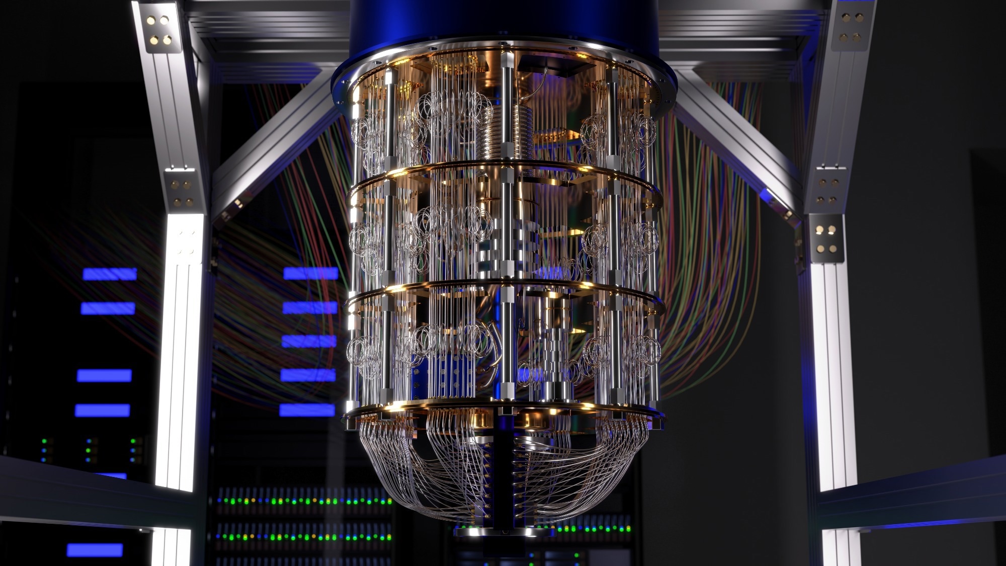 a picture of a quantum computer