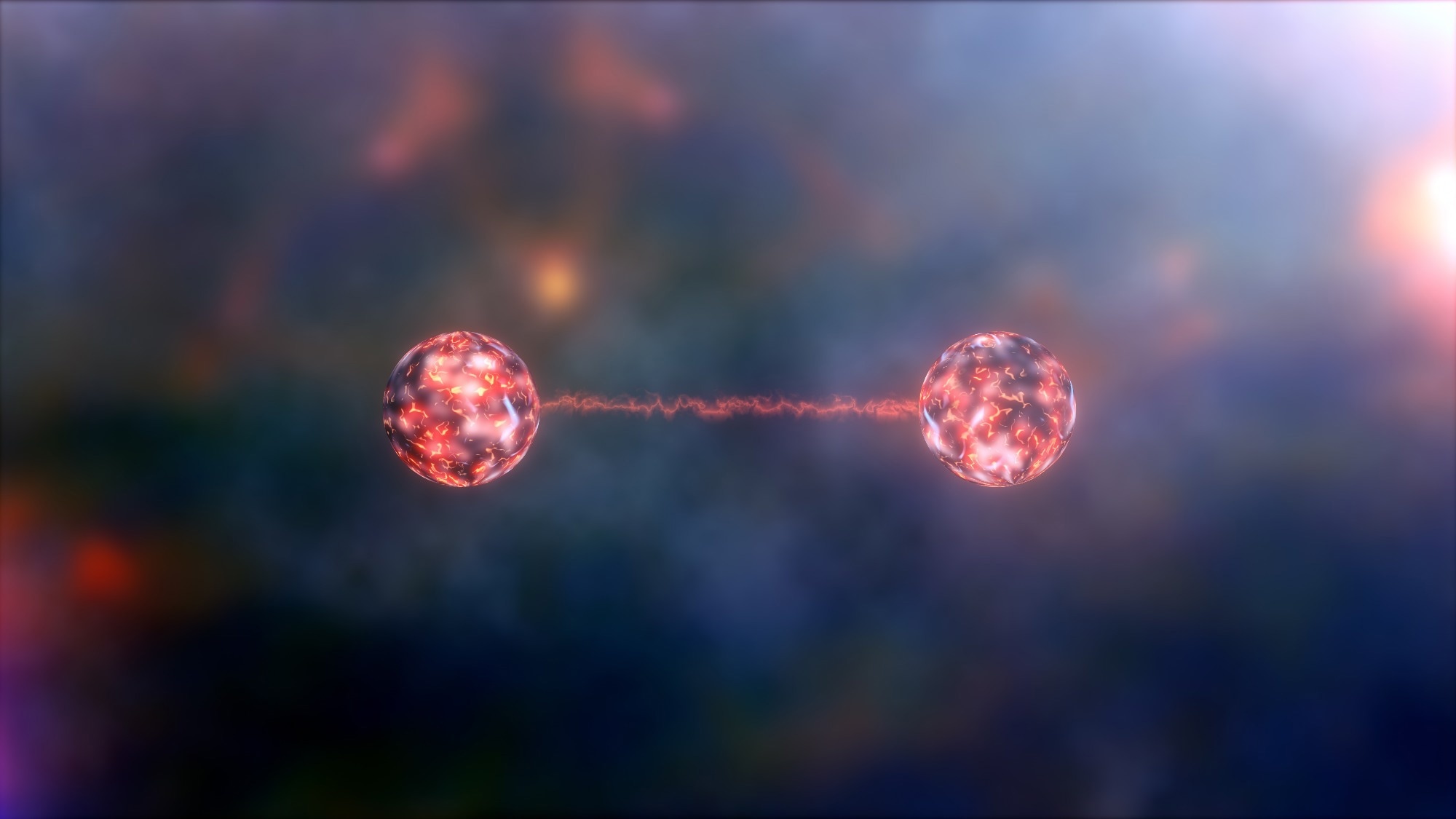 a representation of small particles