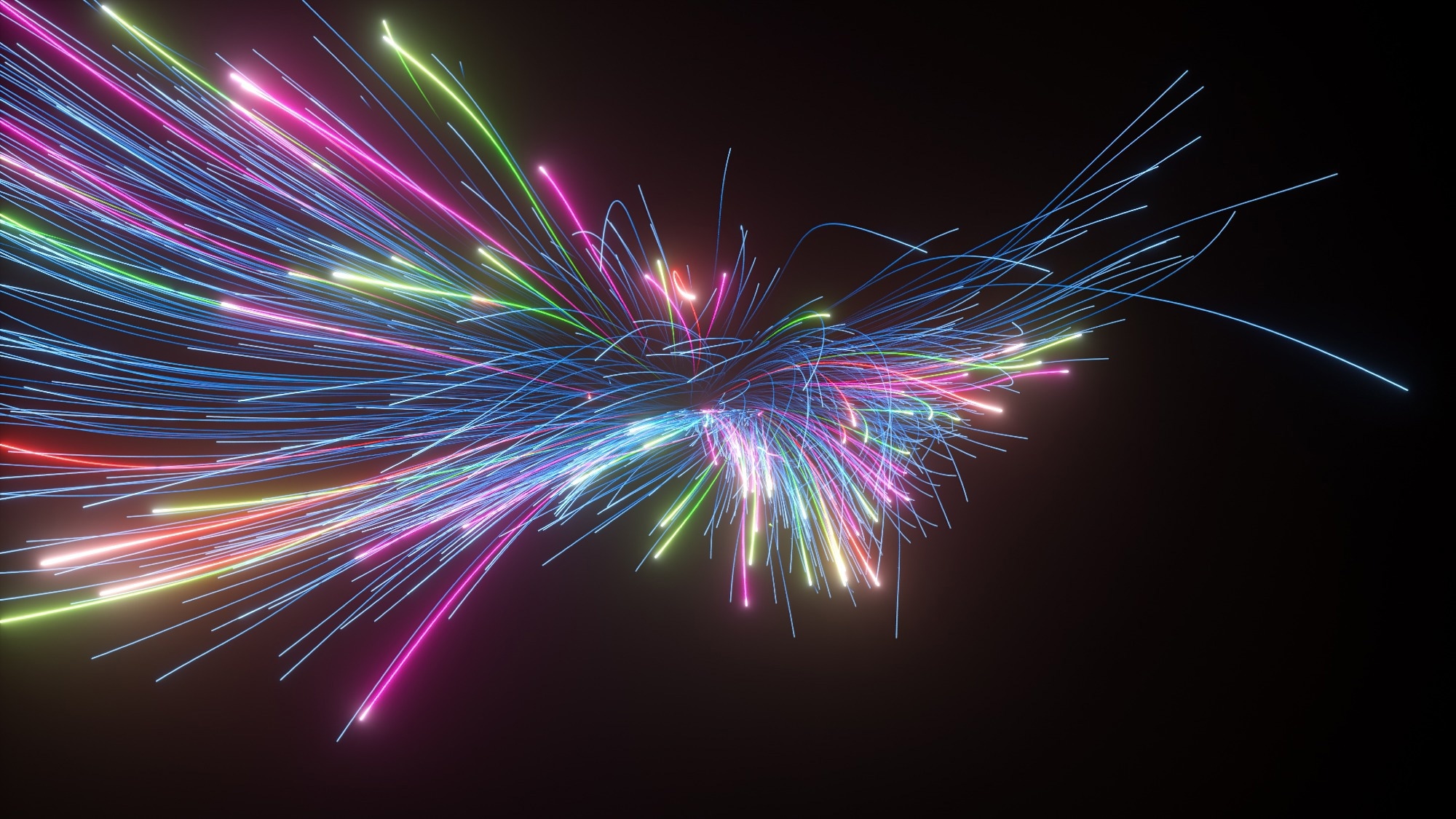An abstract background with beams of light
