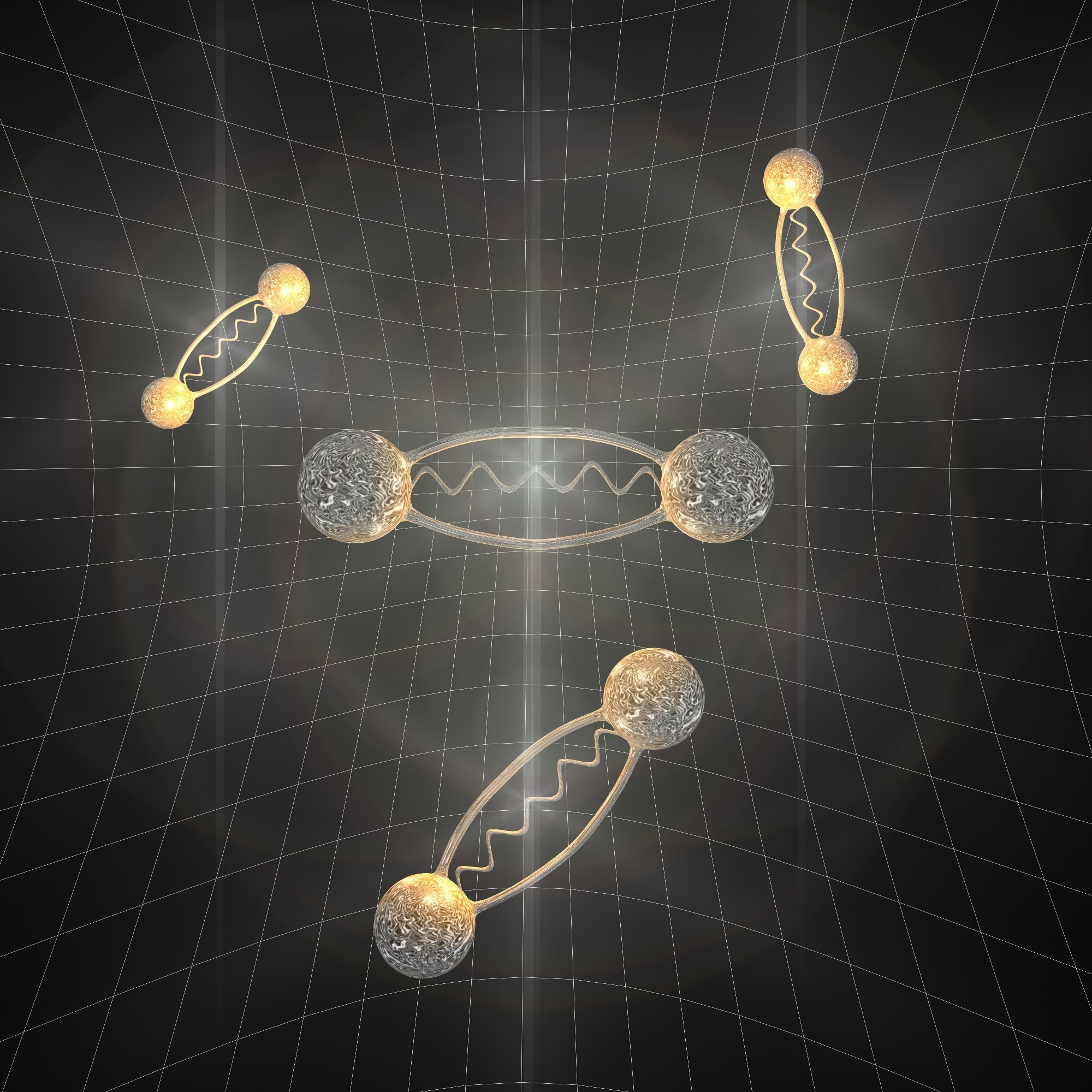 A representation of electron-positron pairs