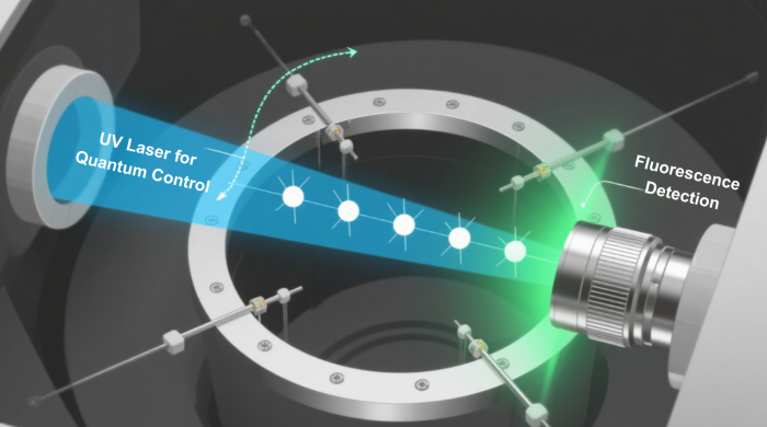Schematic diagram of quantum capture