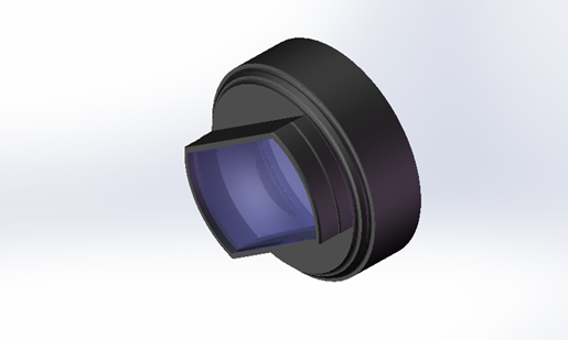 Design and Production of Decoupling Lens 3D Simulation by Avantier.