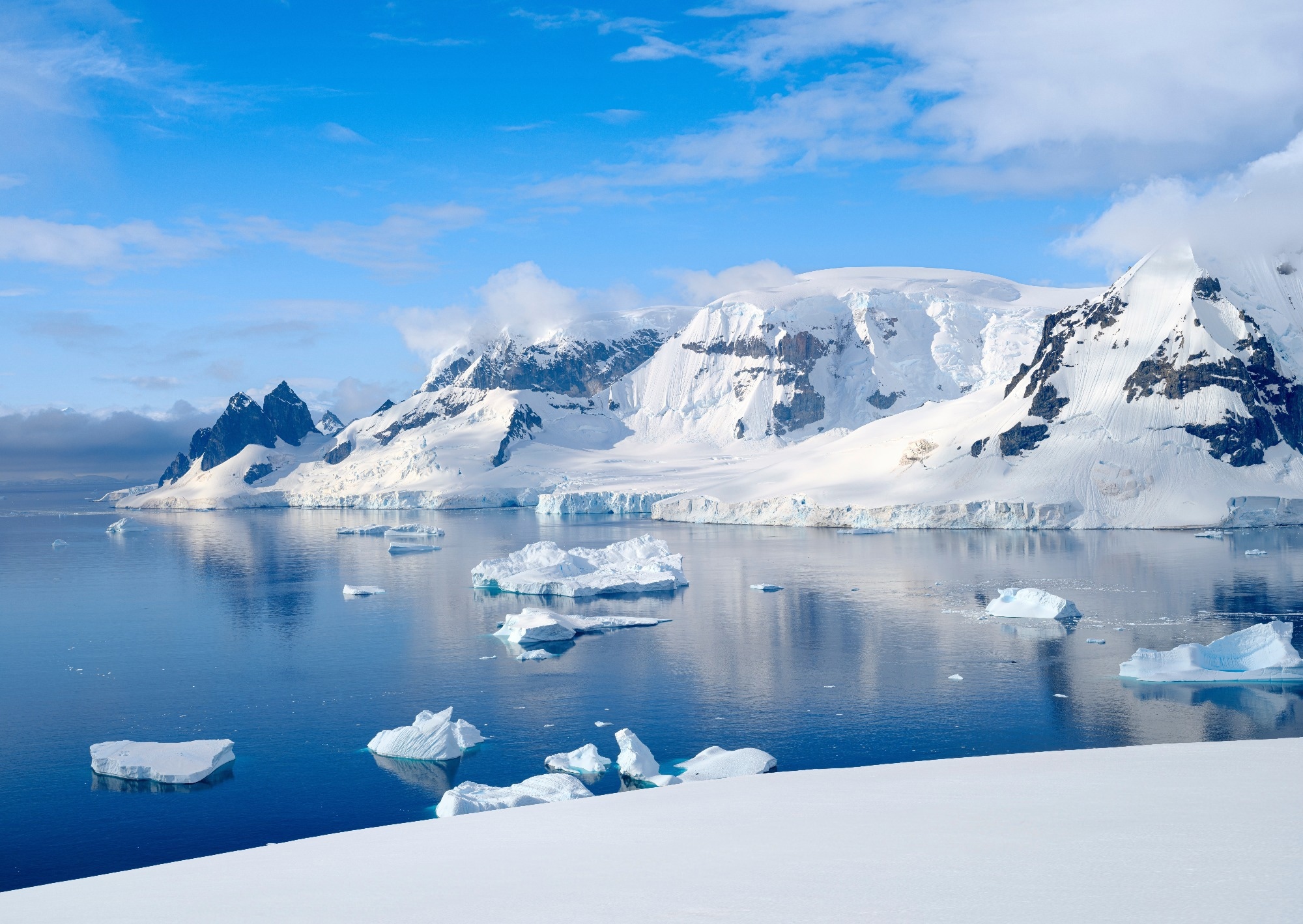 An Antarctic landscape