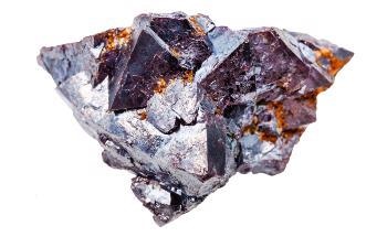 Producing Rydberg Polaritons with a Cuprite Gemstone
