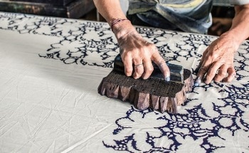 A New Block-Printing Method to Create Quantum Materials