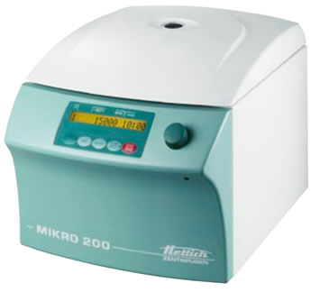 Hettich Mikro 200 Benchtop Centrifuge