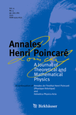 Annales Henri Poincaré