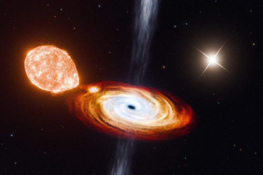 Scientists Observe a Black Hole Trio for the First Time