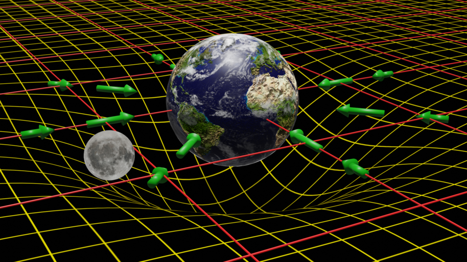 The gravity quantum field is calculated in flat spacetime