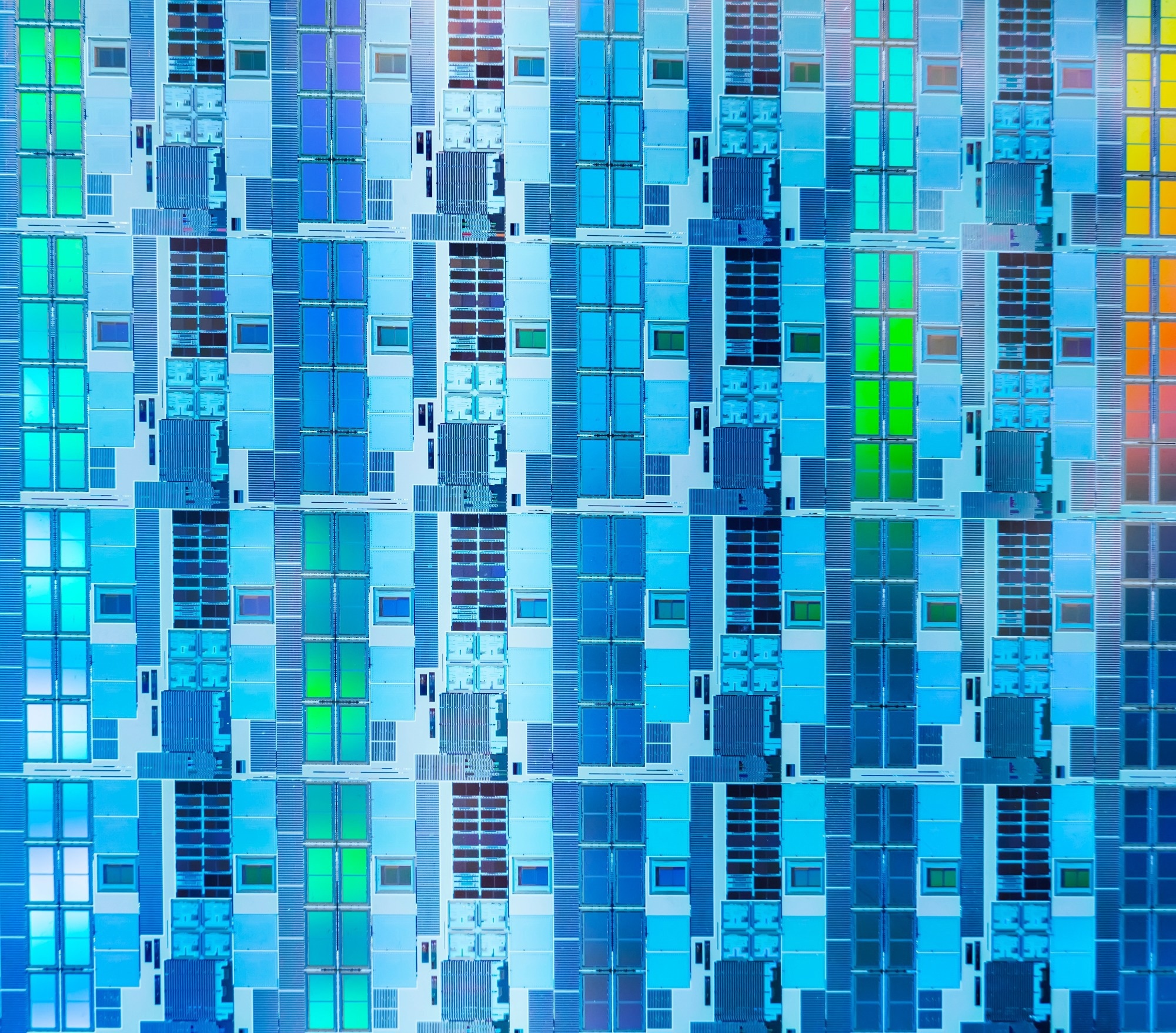 picture of a silicone wafer