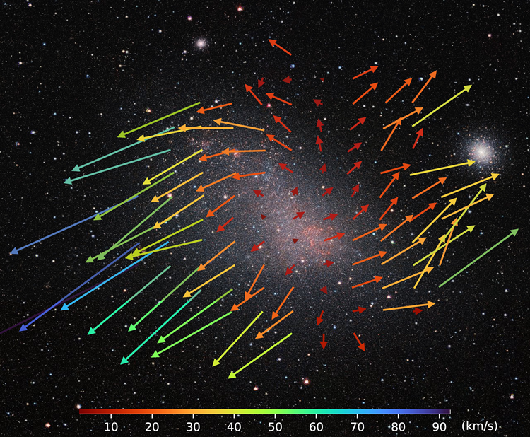 New Stellar Motion Map Proves the Small Magellanic Cloud is Expanding