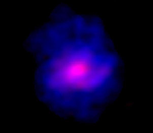 Scientists Reveal Distant Galaxy with Unexpected Appearance