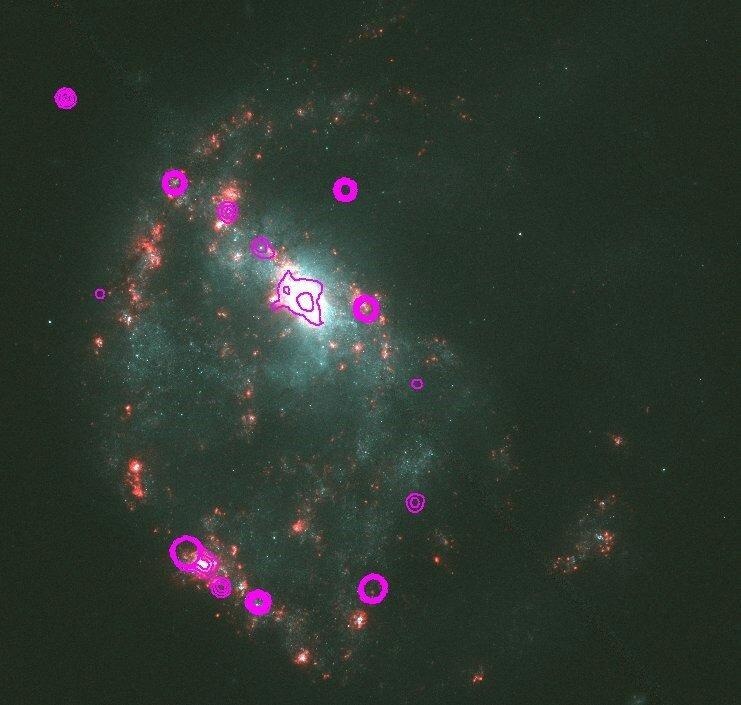 Research Shows Metal-Poor Regions of a Galaxy have Higher X-Ray Luminosity