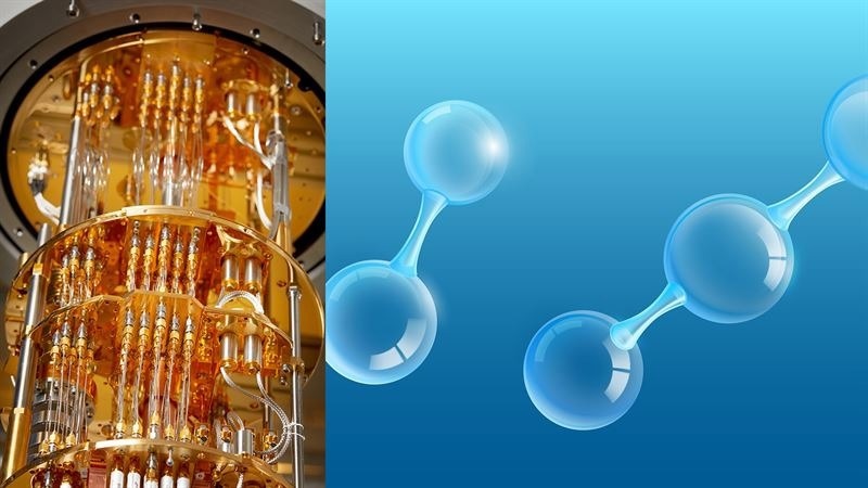 Swedish Quantum Computer Applied to Chemistry for the First Time