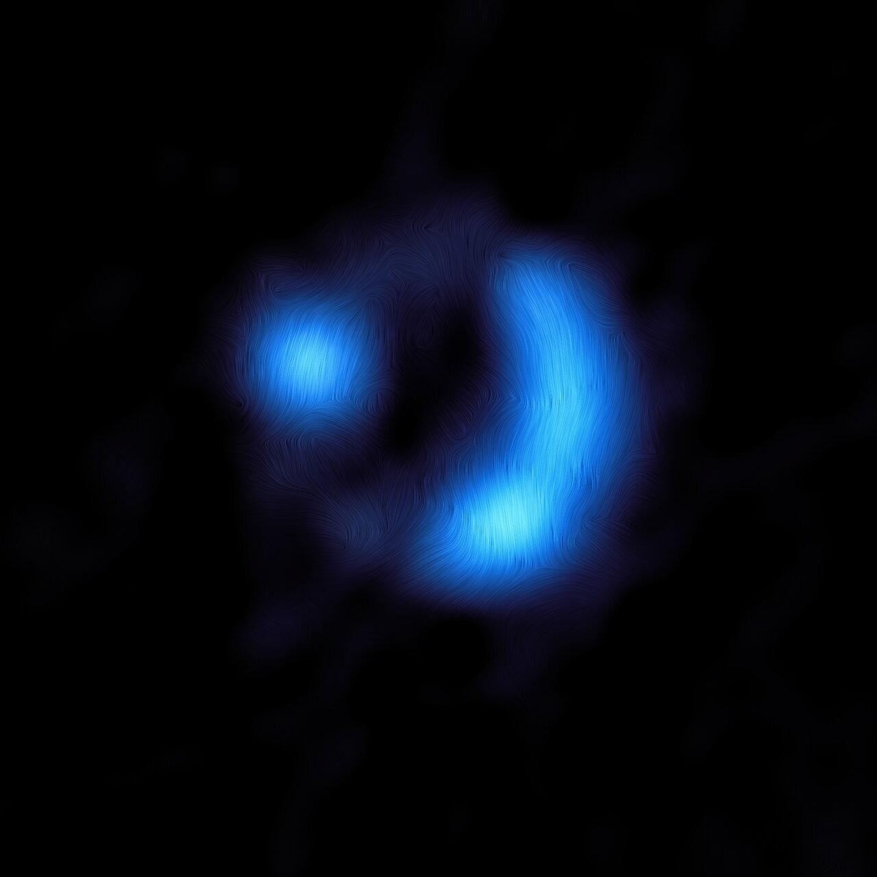 Detection of the Magnetic Field of a Galaxy So Far Away