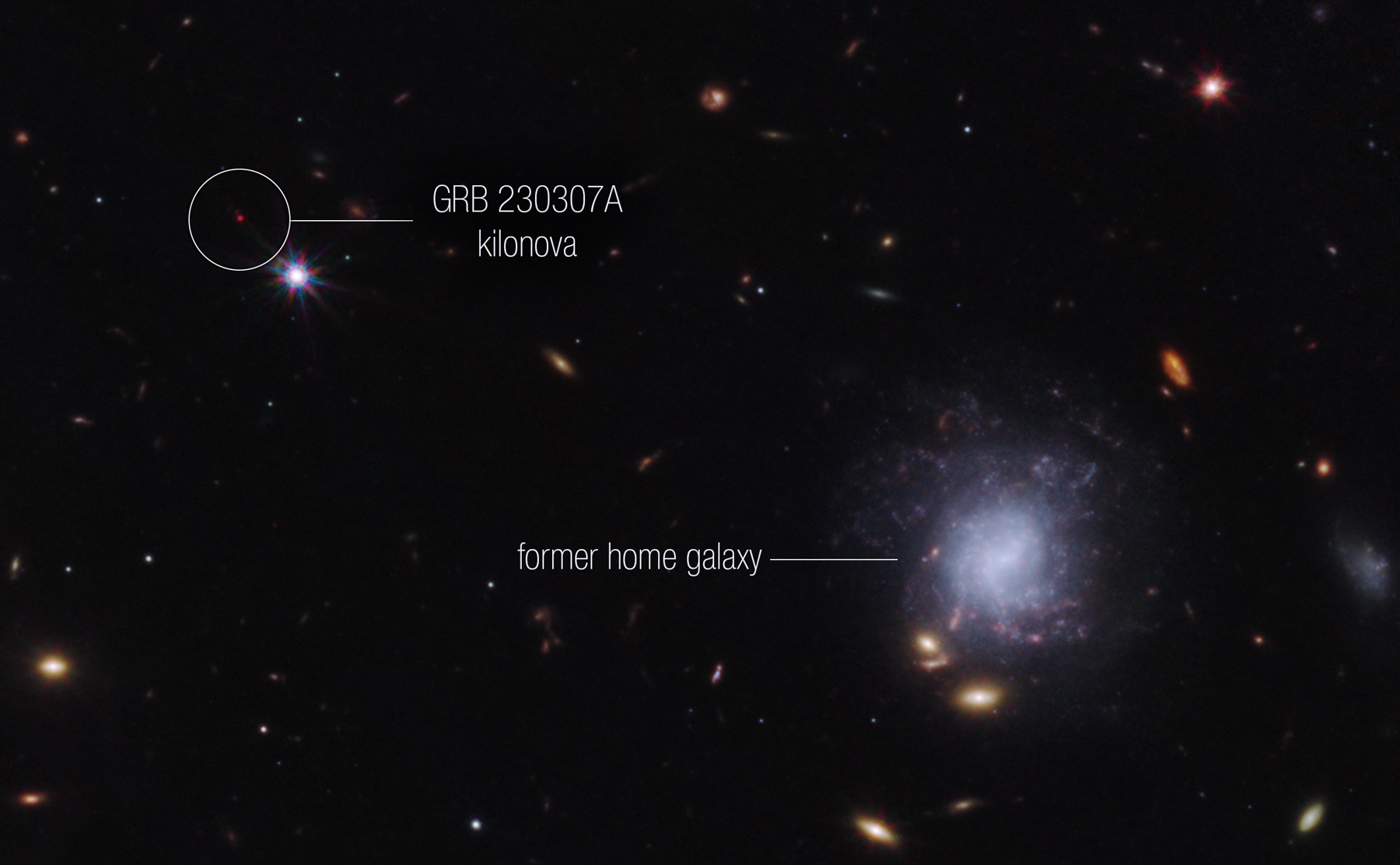 Brightest Gamma-Ray Burst Produces Rare Chemical Elements