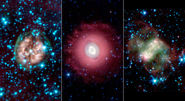 Spooky Planetary Nebulas Caught in Their Final Death Throes