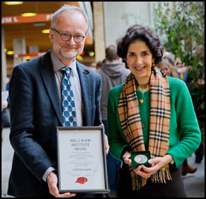 Top Female Particle Physicist Recognized with Niels Bohr Institute Medal of Honour