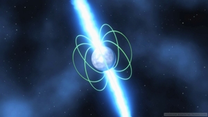 Interstellar Medium Used as a Giant Lens to Make Precise Measurement of Spinning Neutron Star