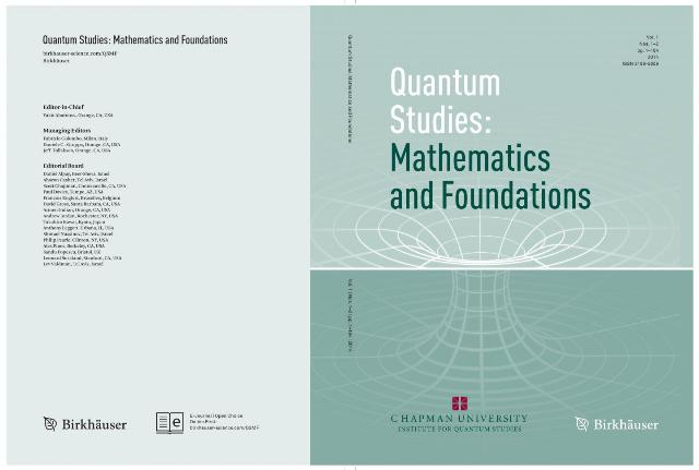 New Academic Journal Focused on Quantum Theory from Chapman University
