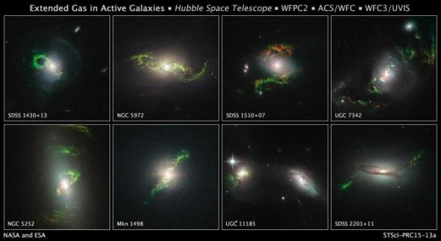 NASA's Hubble Photographs Ephemeral Ghosts of Quasars