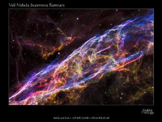 NASA's Hubble Space Telescope Reveals Expanding Remains of Exploded Star