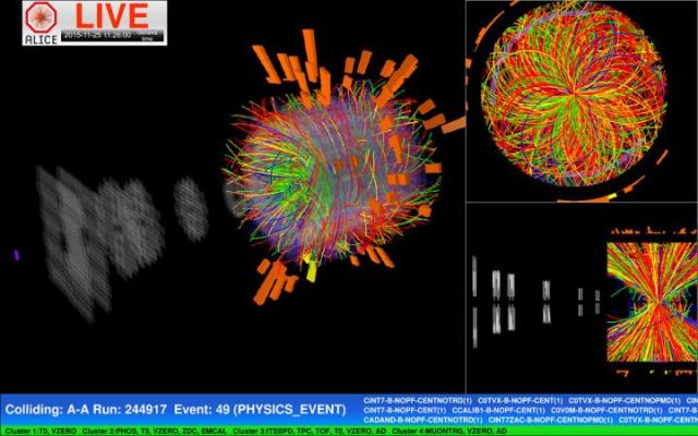CERN’s LHC Accelerator Achieves Highest-Energy Collisions of Heavy Atomic Nuclei