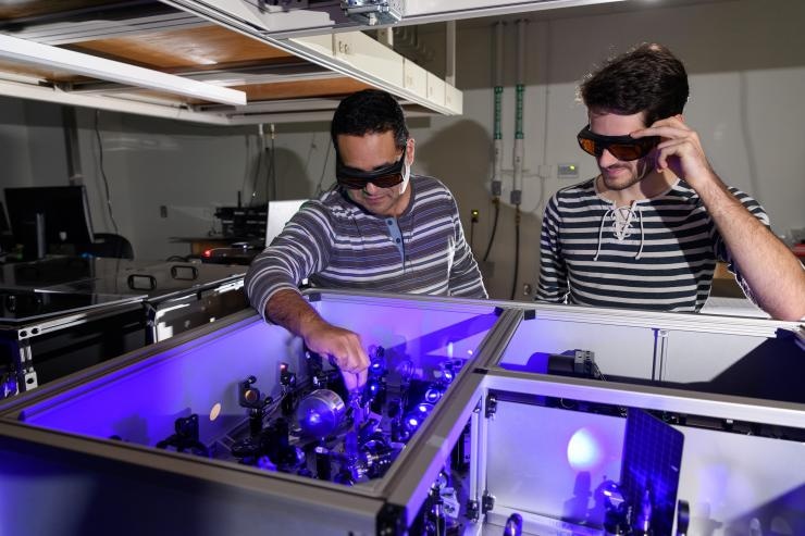 Twirling Quantum Particles Undulating Through Hybrid Semiconductors Create Optimal Optoelectronic Properties
