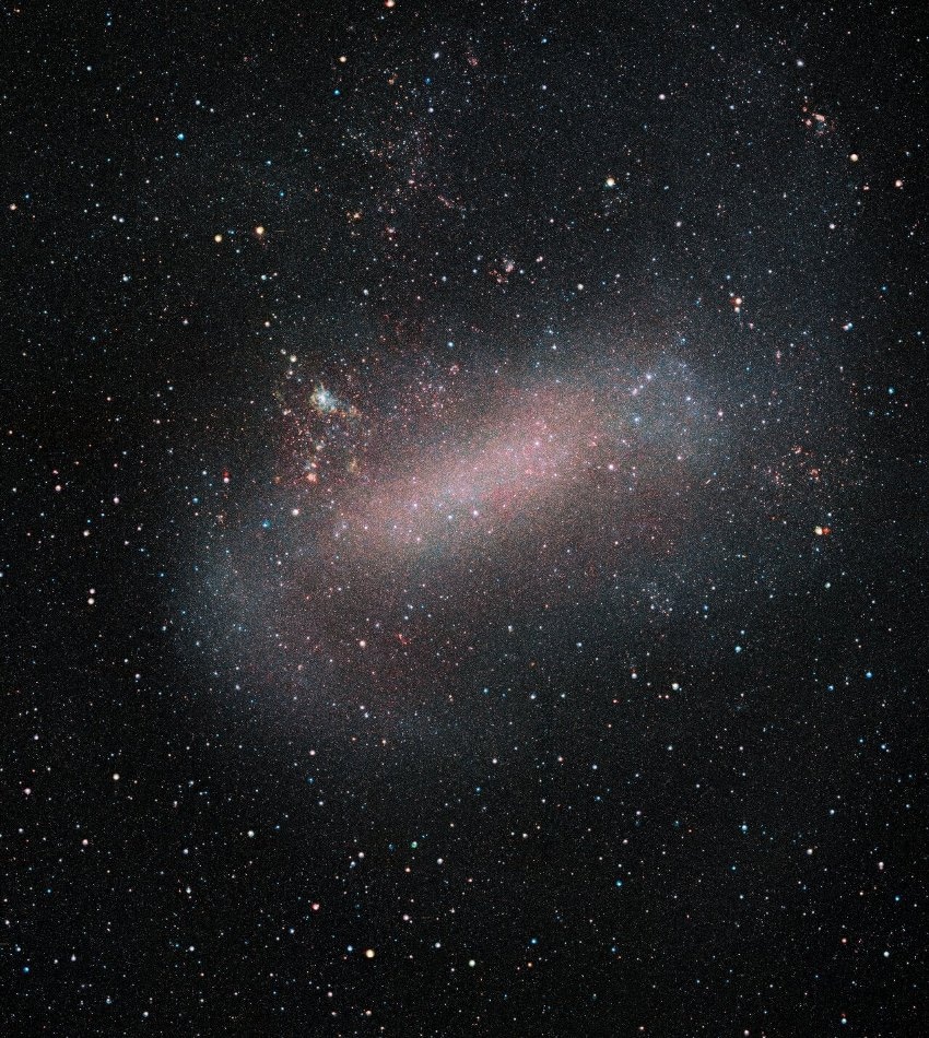 Breathtaking Image of Large Magellanic Cloud Captured by ESO’s VISTA Telescope