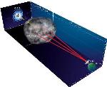 Gas Cloud in Milky Way Galaxy Splits Images of Quasar