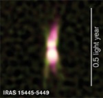 Astronomers First Time Observe Jet of High-Energy Particles from Dying Star