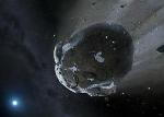 Water-Rich Rocky Planetary Body Orbits White Dwarf Star