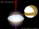 Jets from Black Hole System Contain Atomic Matter