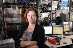 Individual Trapped Atomic Ions Used as Qubits in Quantum Computing Research