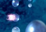 SLAC X-ray Laser Pulse Probes Supercooled Water Droplet