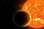 Astonishing Low Water Abundance in Exoplanet