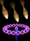 Molecular Rings Can be Made as Super-Efficient Absorbers of Light