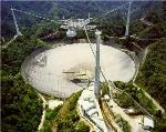 Arecibo Radio Telescope Detects Atomic Hydrogen Emission in Galaxies Three Billion Light Years from Earth