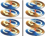 New Method Measures Characteristic Microwaves to Read Out Orientation of Magnetic Vortices in Nanodisks