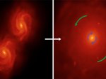 Simulation Proves Effect of Galactic Rocket Engine in Galaxy Collisions