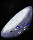 Large Amounts of Methyl Cyanide Observed in Protoplanetary Disc Surrounding Young Star