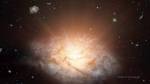 Remote Galaxy Shines with Light of More Than 300 Trillion Suns
