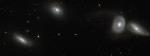 Hubble Images Gathering of Four Cosmic Companions