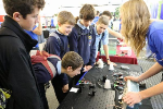 Students from Centre for Quantum Photonics Demonstrate Benefits of Light at Bristol Bright Night