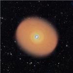 Still-Forming Massive Star Mirrors Low-Mass Star Formation
