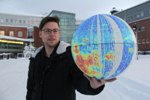 Moon's Surface and Lunar Crust's Local Magnetic Fields Reflect Solar Wind