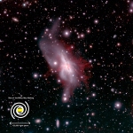 Researchers Reveal Detailed Structure of Massive Ionized Gas Outflow from Starburst Galaxy
