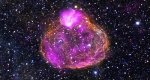 Distorted Supernova Remnant May Contain Recent Black Hole
