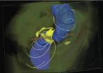 Extreme Gravity of Black Holes Causes Accretion Disks and Relativistic Jets to Warp and Bend